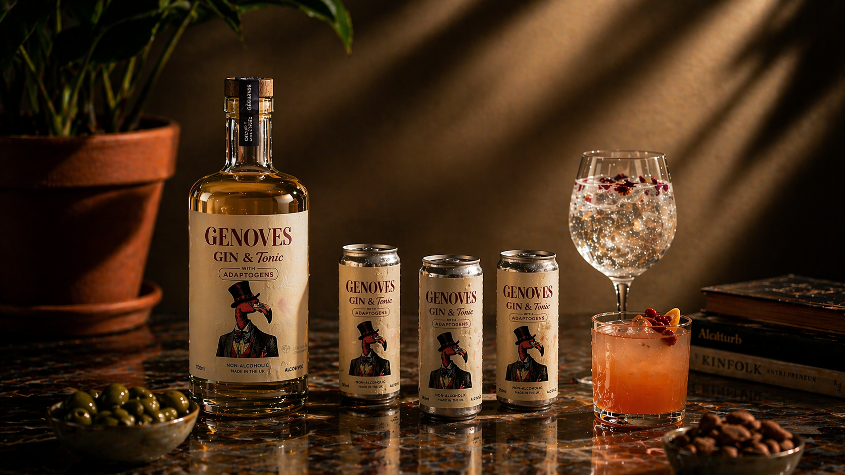 GENOVES Elderflower Spritz serve